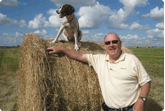 Don with his dog